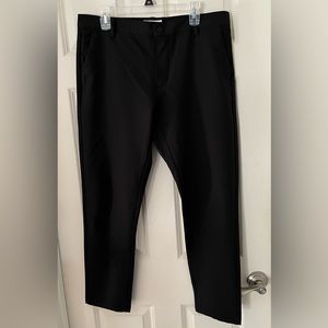 - Day & Age Men's Brian Pants Slim Fit Stretch Black Flat Front 34W x30L